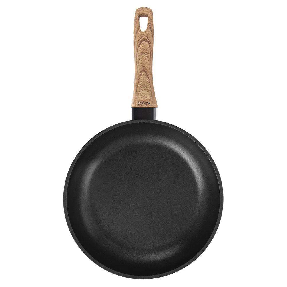 Tigaie Orion, 24 cm, Gaz/Inductie, 24 cm, Negru