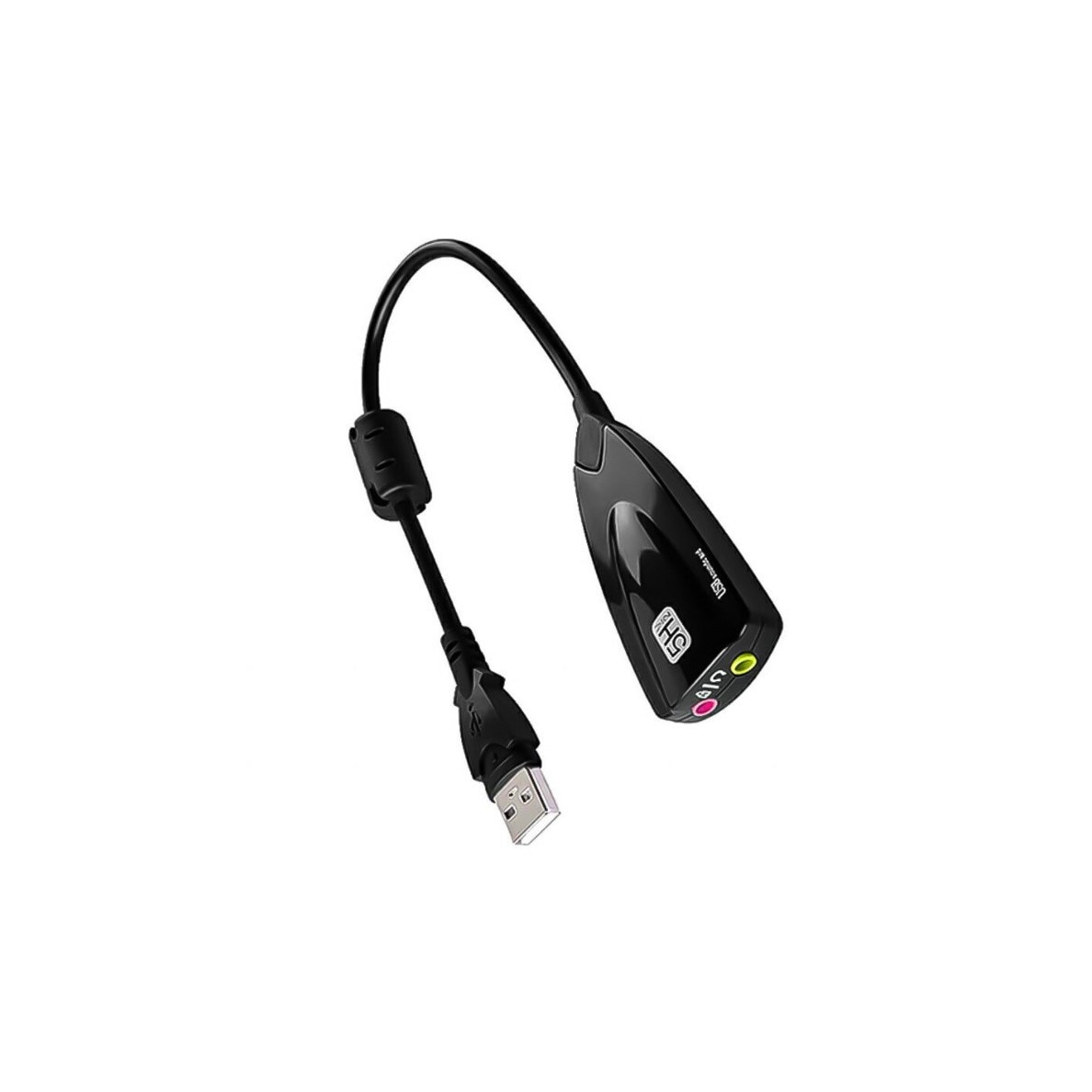 Adaptor de sunet, 7.1 virtual, Negru