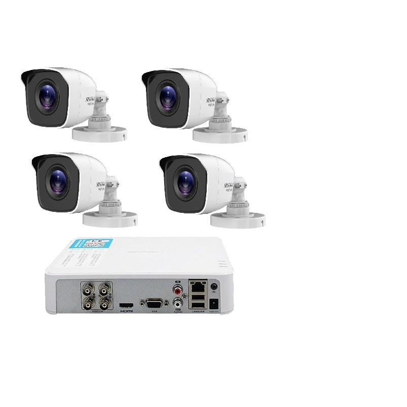 Kit supraveghere HikVision 1 MP Turbo HD MK618