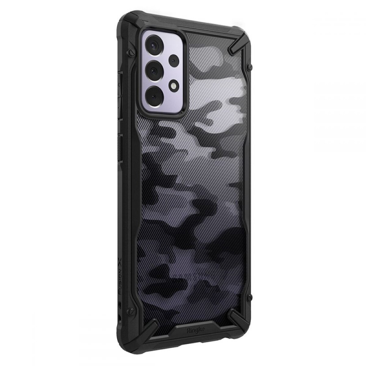 Husa de protectie telefon GALAXY A72 4G / 5G, Ringke, Policarbonat, Negru