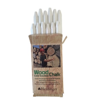 Set 12 bucati Creta forestiera Bleidinger hexagonala 120 mm ,culoarea alba Set 12 bucati Creta forestiera Bleidinger hexagonala 120 mm ,culoarea alba