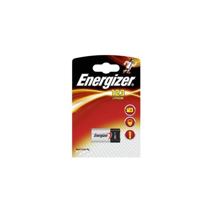 Energizer CR123 Akkumulátor, 3V, Lítium