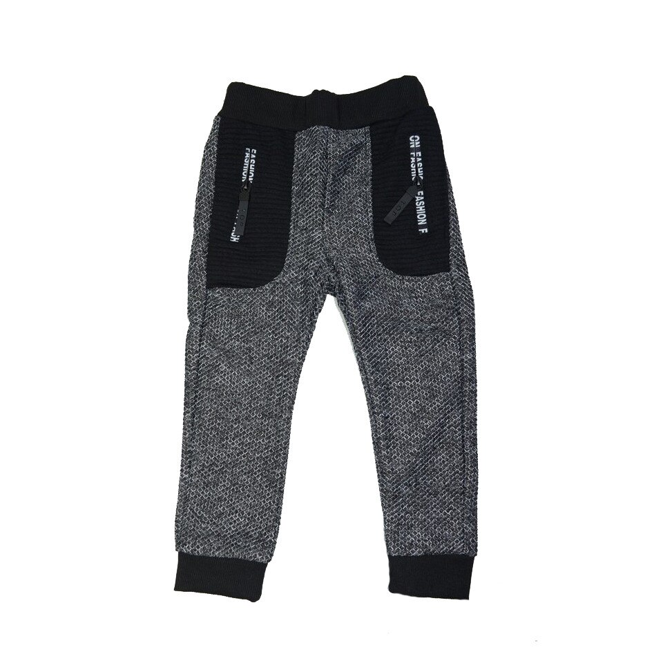 Pantaloni sport pentru baieti Happy House CVC-983G1-80-cm, Gri 80 CM