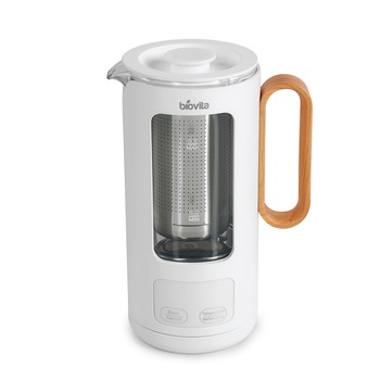 Fierbator Electric Biovita Kitty, 500w, 0.5L, Sticla/Inox, Baza Rotativa, Afisaj Digital, Iluminare LED Fierbator Electric Biovita Kitty, 500w, 0.5L, Sticla/Inox, Baza Rotativa, Afisaj Digital, Iluminare LED