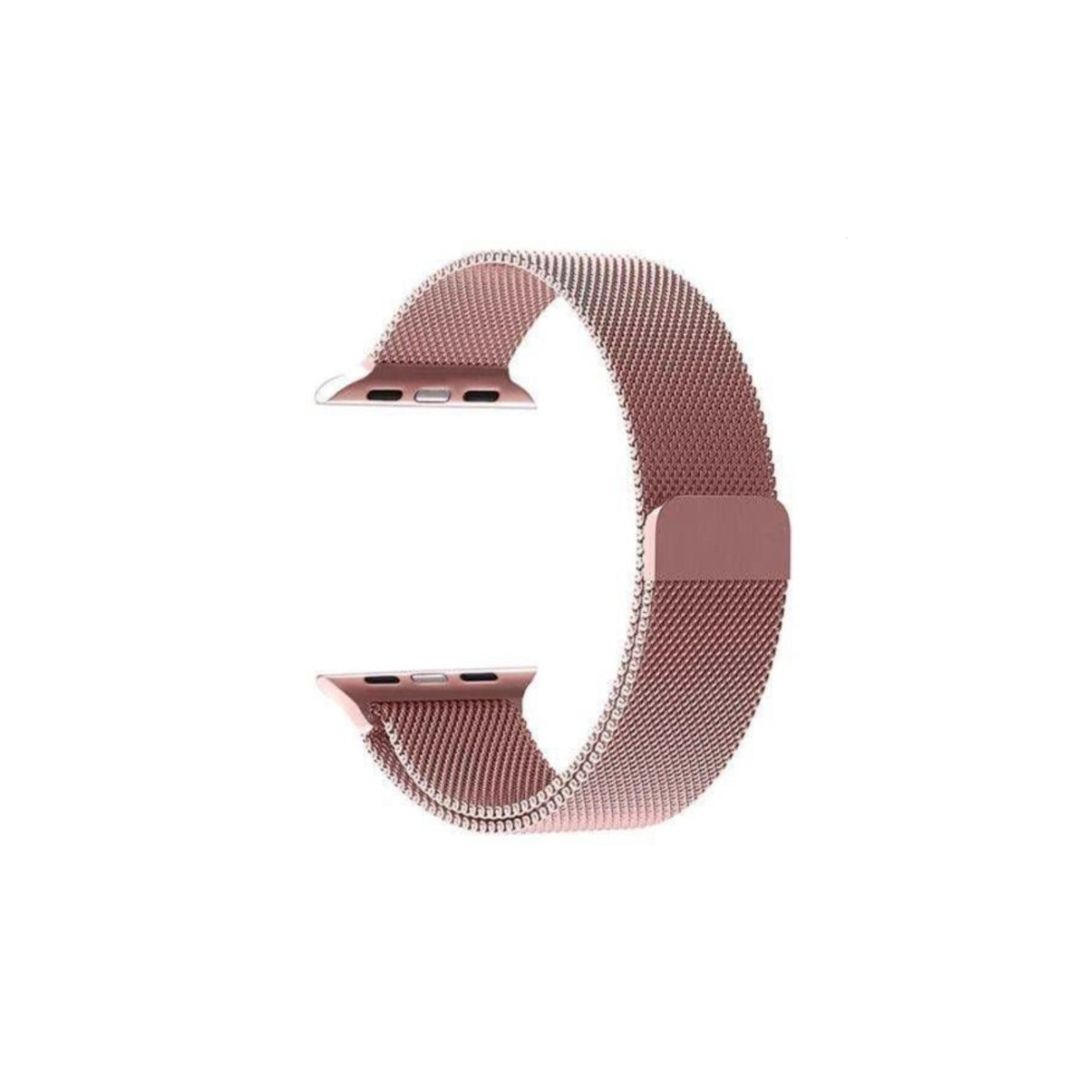 Curea din otel pentru Apple Watch, compatibil cu dimensiunea 42/44 mm, Rose Gold
