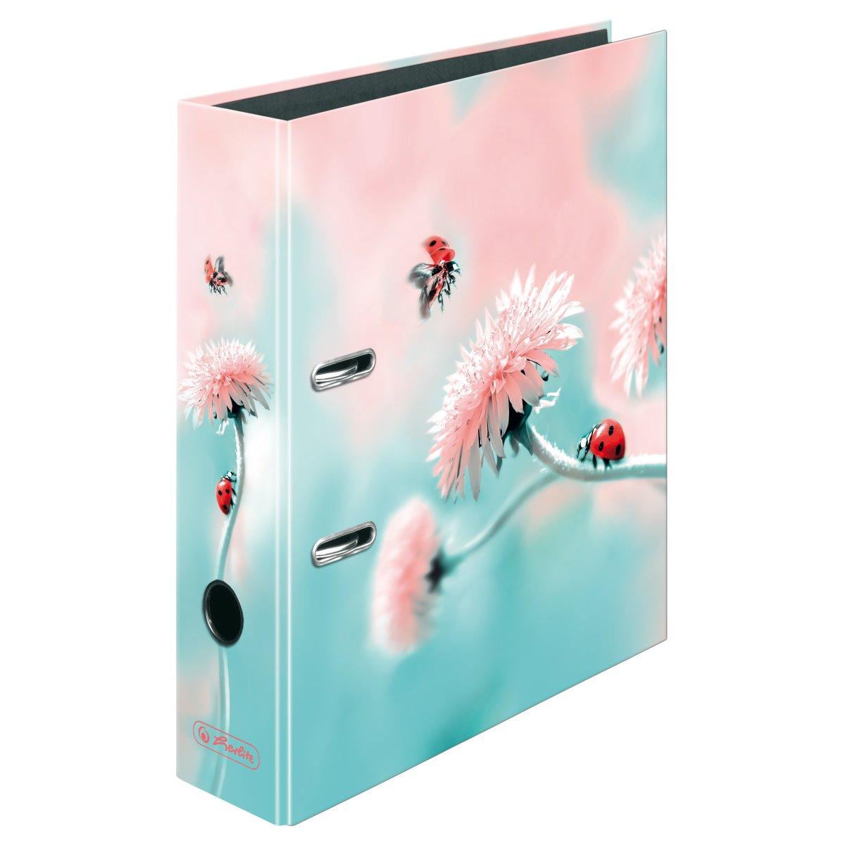 Biblioraft Herlitz MaxFile plastifiat, 8 cm, Gargarita