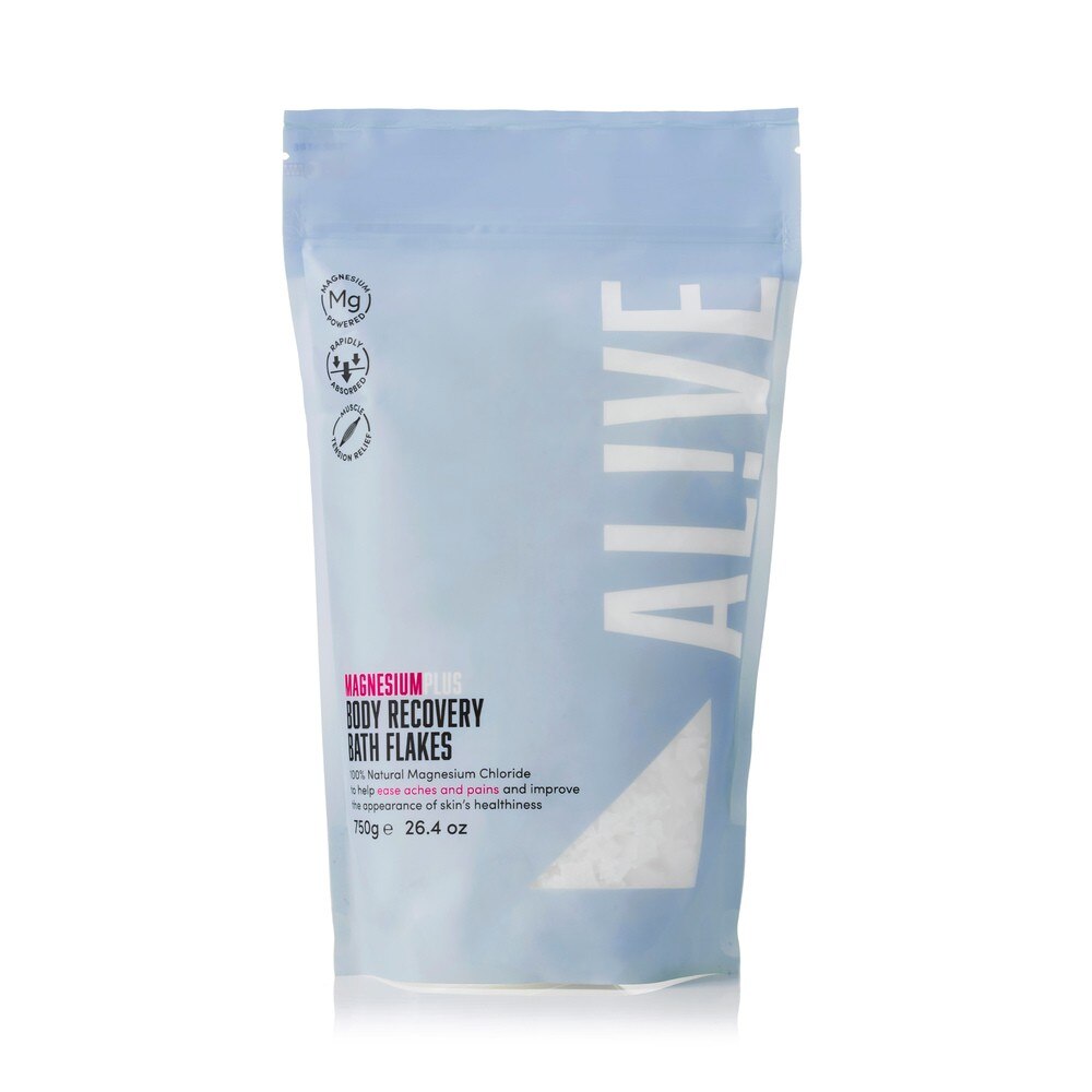 Sare de baie Nigari, Alive Magnesium Plus Body Recovery, 750g