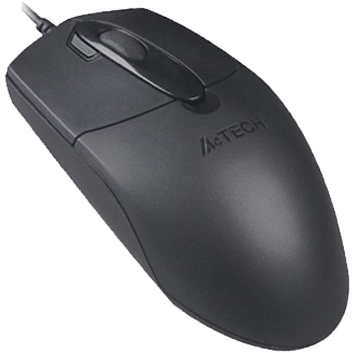 Мишка A4TECH OP-730D, Черен, USB