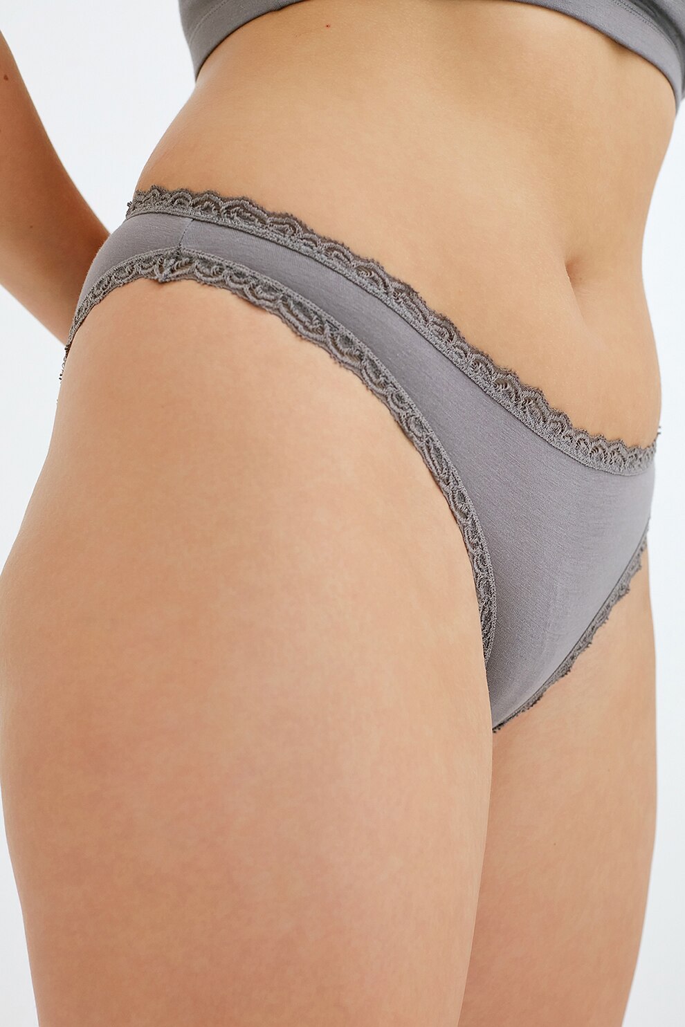 Penti, Chiloti din amestec de modal, Gri