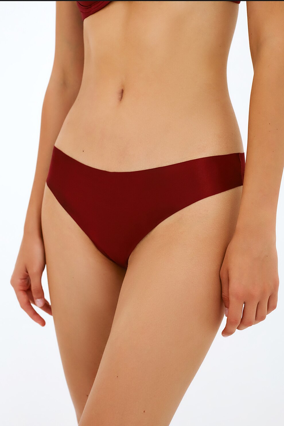 Penti, Chiloti cu talie joasa, Rosu inchis