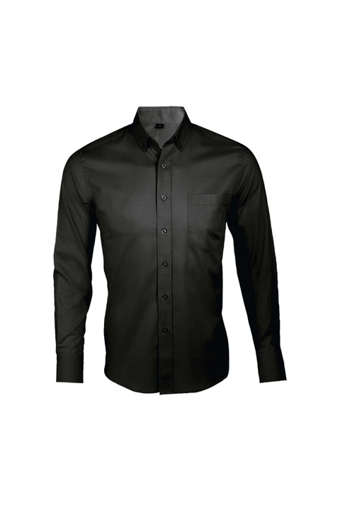 Мъжка риза Bussines Modern Men, Памук, Черен, Черен