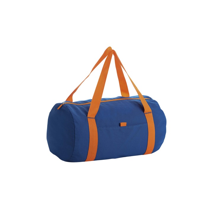 Спортен сак Tribeca, Sols, Cotton, 45x25 см, 22 L, Син/Оранжев