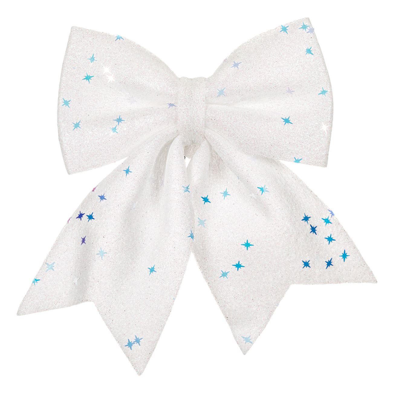 Funda decorativa pentru brad de Craciun, Marbest Grand Shop, alb, 25 cm