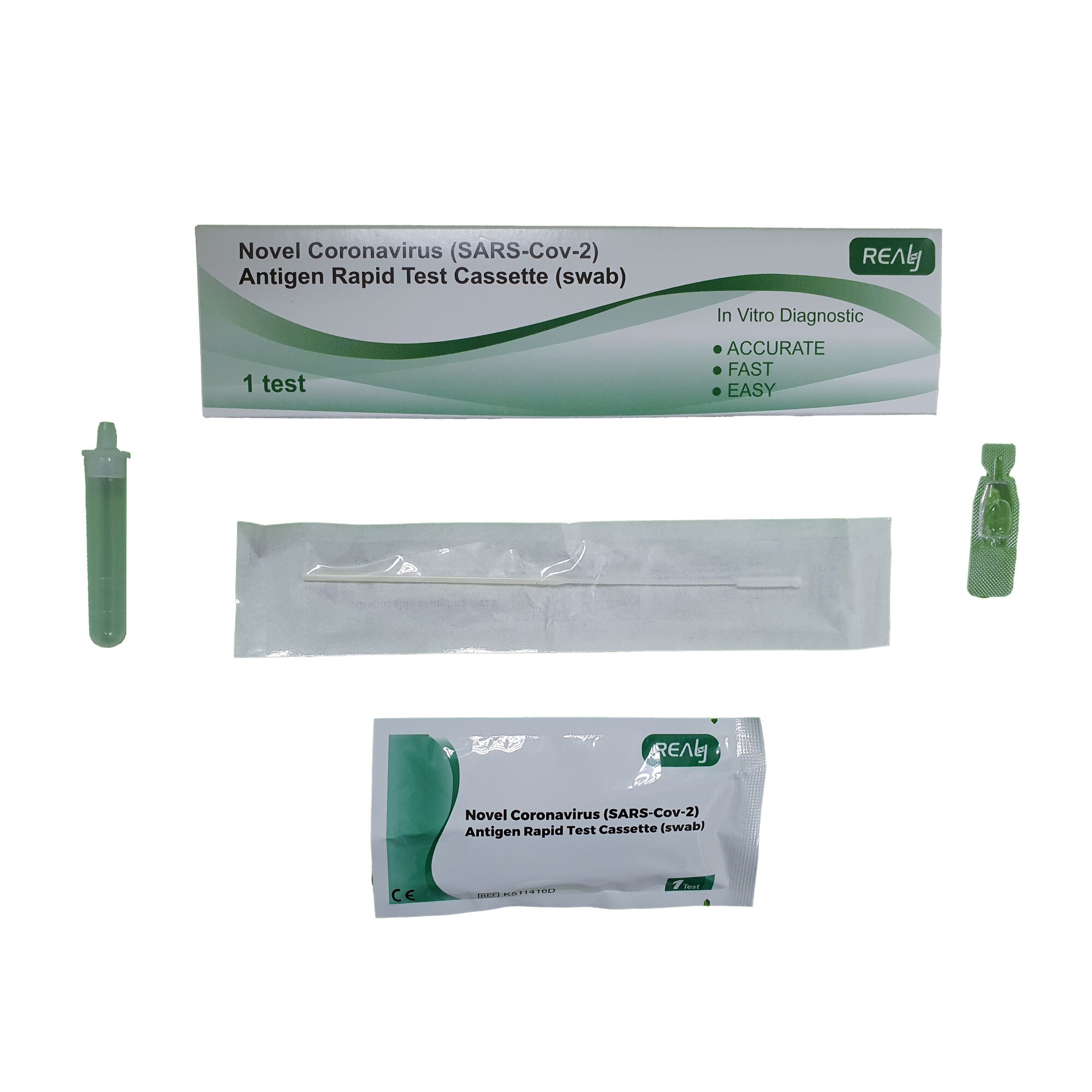 Test Rapid Covid-19 Antigen Novel, tulpina Delta, pentru uz profesional