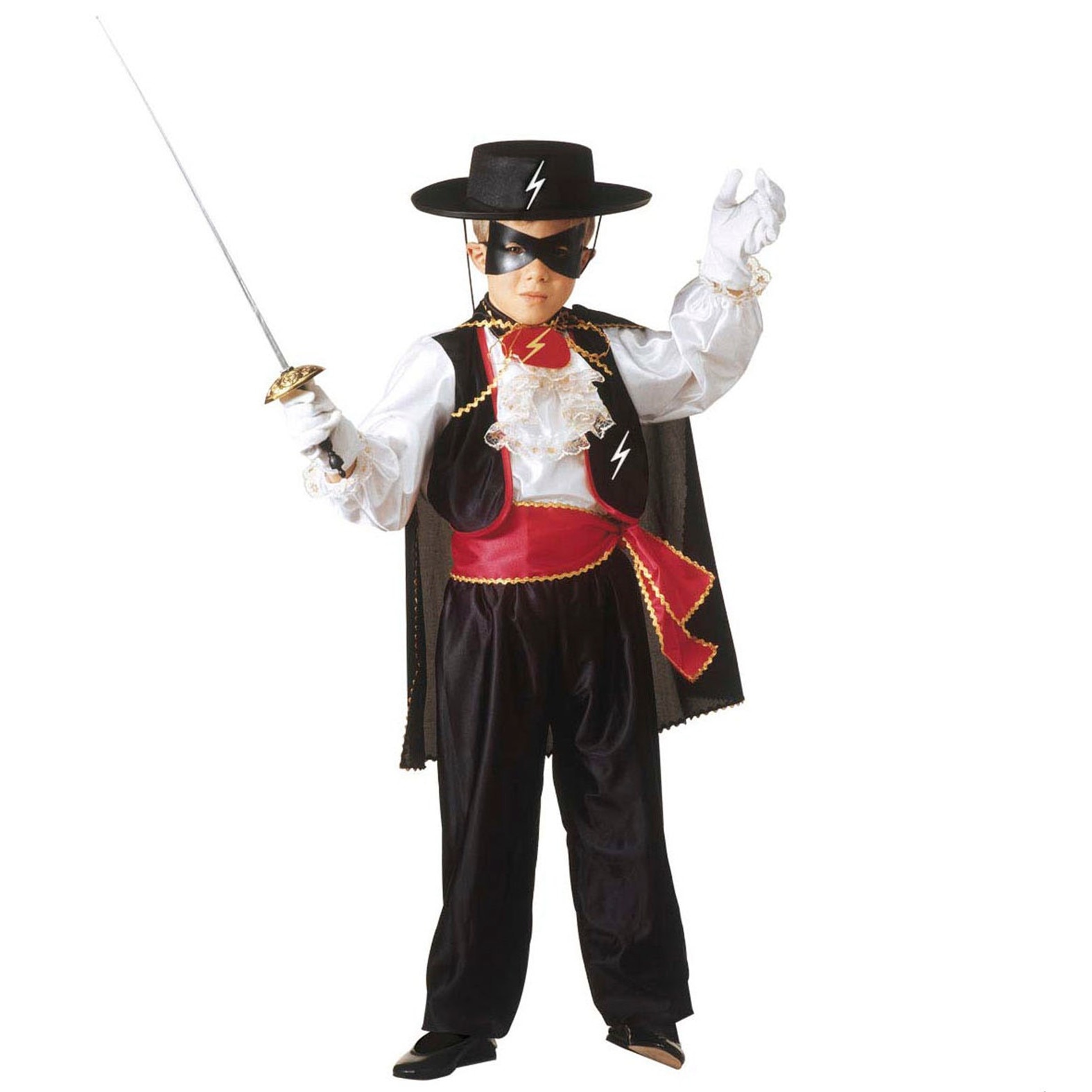 intermittent Farewell Pygmalion Costum Zorro copii 115 cm 4-5 ani - eMAG.ro
