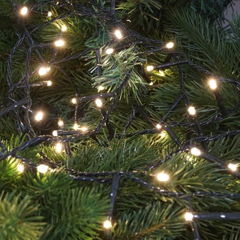 Instalatie Craciun Cris, sir 400 LED-uri alb cald, 8 functii, 30m, interior Instalatie Craciun Cris, sir 400 LED-uri alb cald, 8 functii, 30m, interior