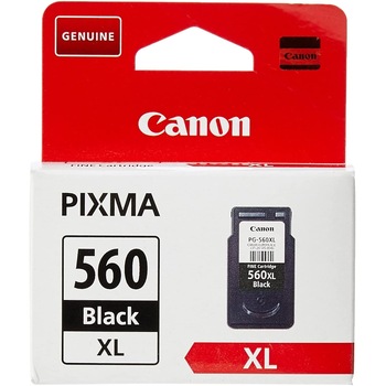 Cartus cerneala Canon PG-560XL Black XL pentru Canon TS5350/5351/5352 , capacitate 400 pagini , OEM 3712C001AA Cartus cerneala Canon PG-560XL Black XL pentru Canon TS5350/5351/5352 , capacitate 400 pagini , OEM 3712C001AA