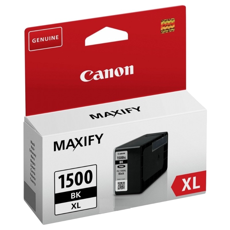 Cartus cerneala Canon Black PGI-1500XLB pentru MAXIFY MB2050 / MAXIFY MB2150 / MAXIFY MB2350 / MAXIFY MB2750, 34.7ml , OEM BS9182B001AA