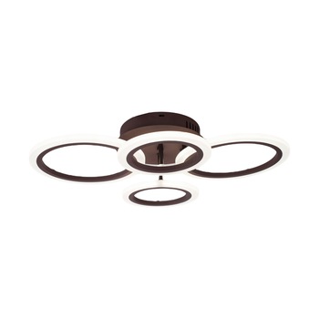 Lustra Led Clics UView, Reglabila, 2.4 Ghz, controlabila prin telecomanda si Aplicatie IOS / Android, Maro, 112W Lustra Led Clics UView, Reglabila, 2.4 Ghz, controlabila prin telecomanda si Aplicatie IOS / Android, Maro, 112W