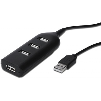 HUB USB 2.0, 4 porturi, Digitus HUB USB 2.0, 4 porturi, Digitus