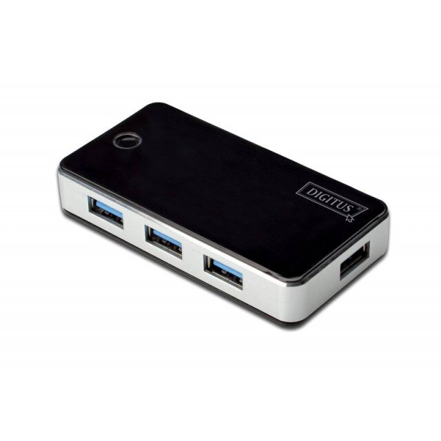 HUB USB 3.0, 4 porturi, cu alimentare, Digitus