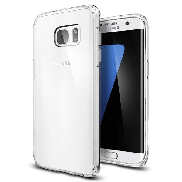 Husa Samsung Galaxy S7 Edge SPIGEN Ultra Hybrid Crystal Clear