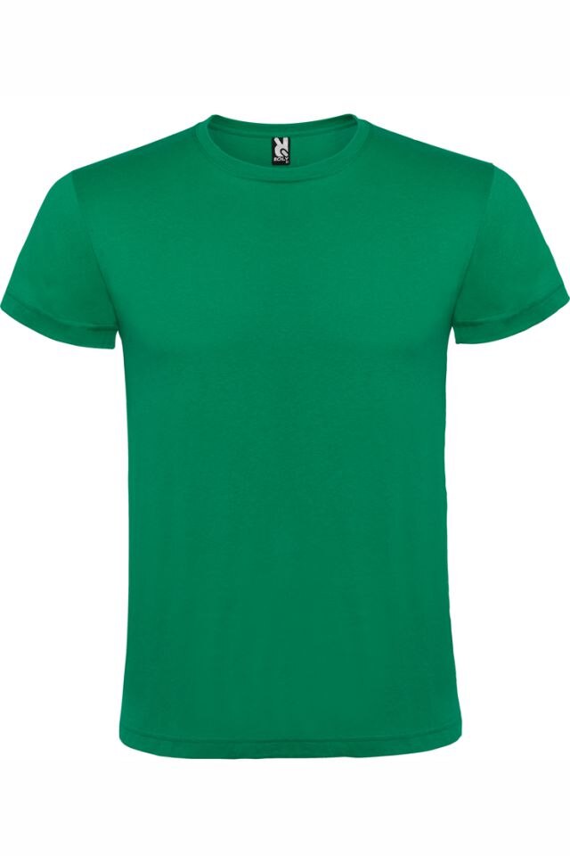 Tricou Atomic cu maneca scurta, bumbac, verde, XXL