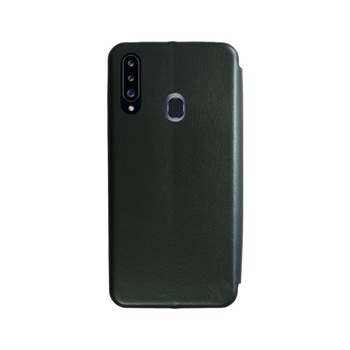 Husa Book OC Piele Ecologica pentru Samsung Galaxy A20s Bulk Verde Husa Book OC Piele Ecologica pentru Samsung Galaxy A20s Bulk Verde