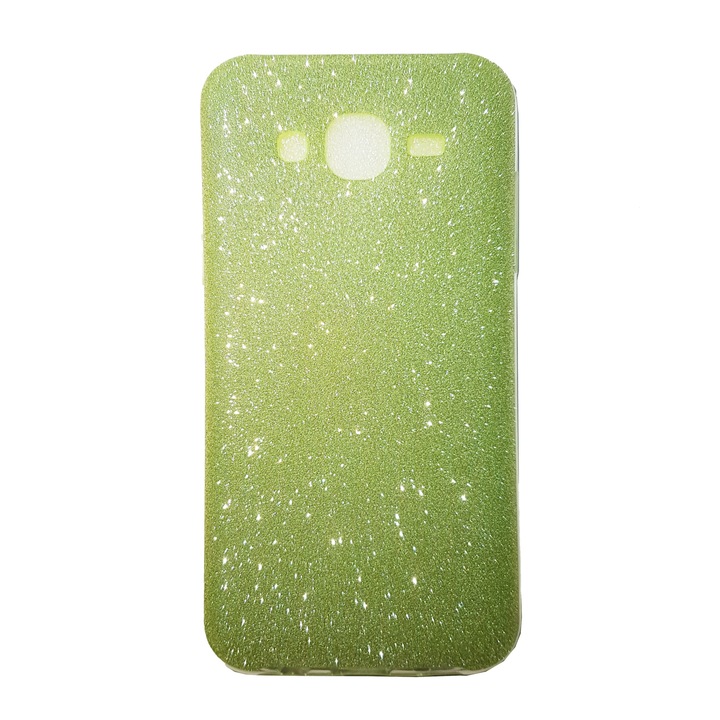 Husa "Jelly Case" Glitter pentru Samsung Galaxy J5, J500, Green