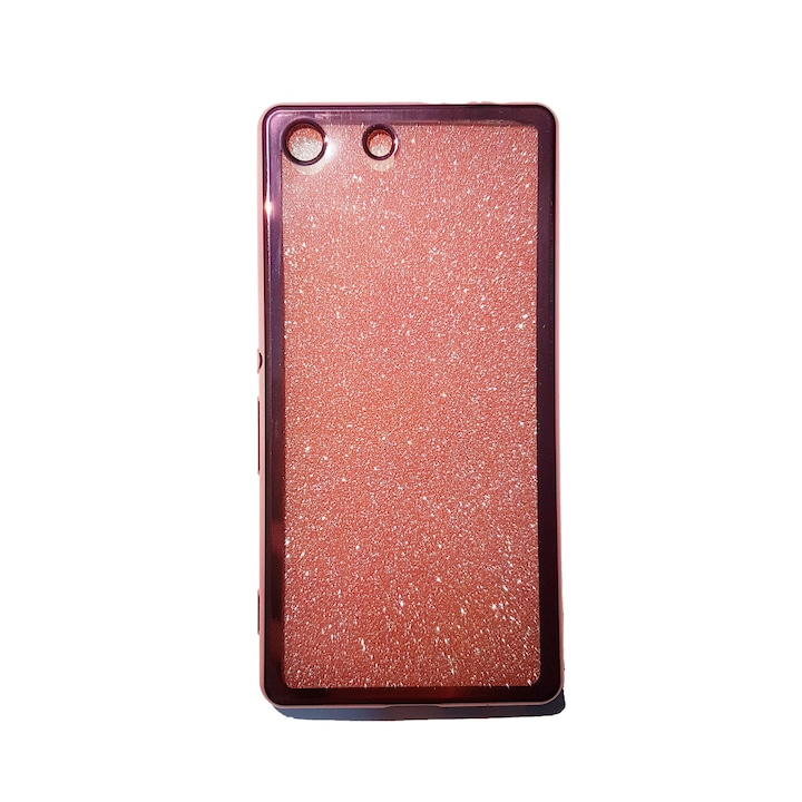 Кейс "Bling Case Glitter" за Sony Xperia M5 Rose Gold