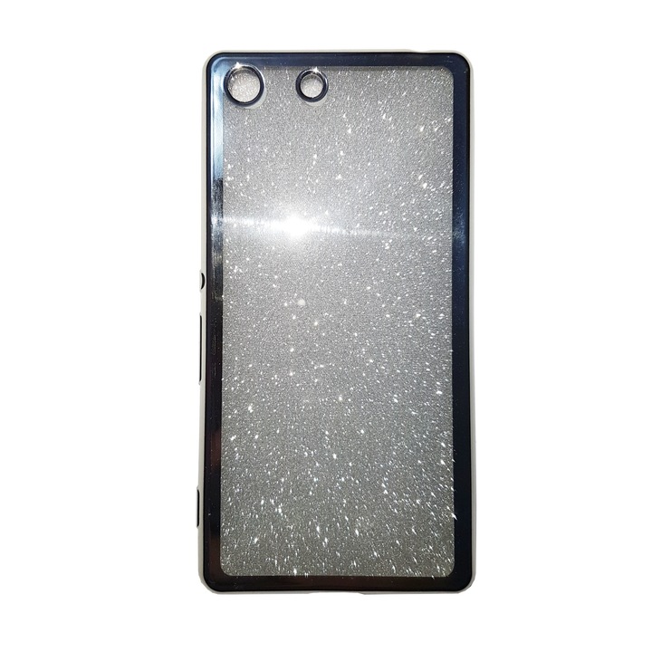 Кейс "Bling Case Glitter" за Sony Xperia M5 черен