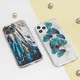 Husa "Gold Glam case" pentru Samsung Galaxy S23 Plus feathers