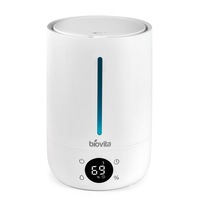 Umidificator De Camera Inteligent, Cu Senzor De Umiditate Biovita Top Mist, 4.5L, Timer, Trepte De Umiditate