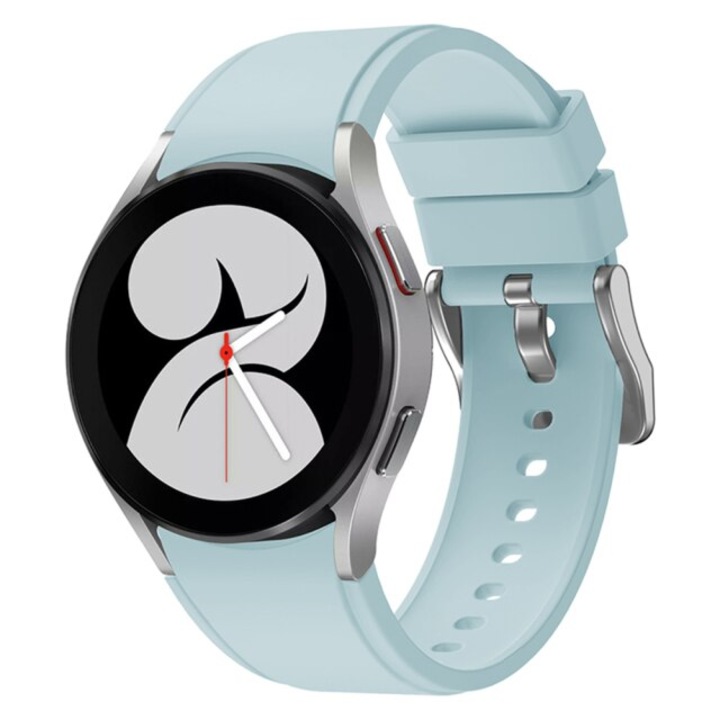 MTP szilikon szíj, kompatibilis Galaxy Watch 4-gyel, 40mm, kék