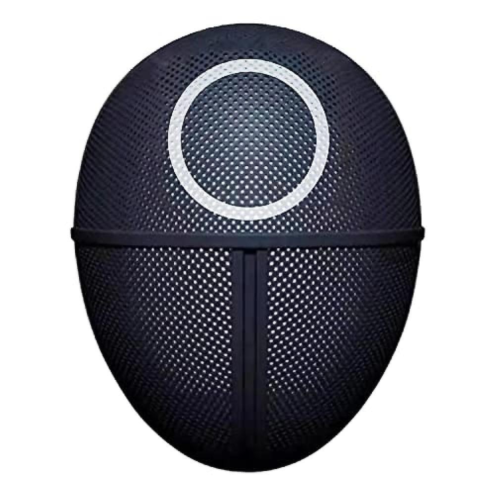 Masca Squid Game, model Cerc, cosplay, Negru Alb, REG-BBL3426