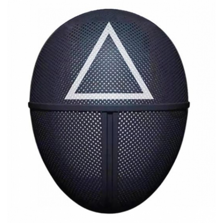 Маска viMAG ® Squid Game, Пластмаса, 28 x 20 cм, Черна