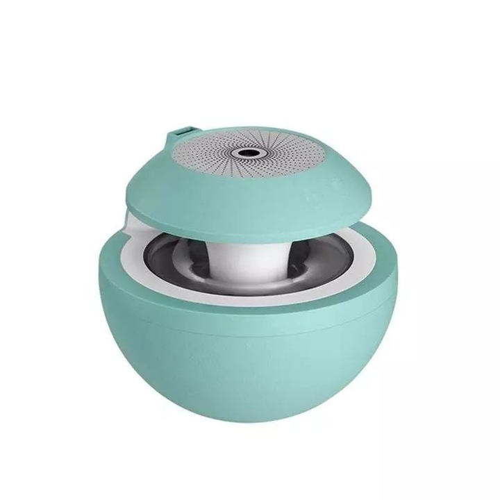 Difuzor aroma SIKS® umidificator 400 ml, lampa de proiecte, turcoaz