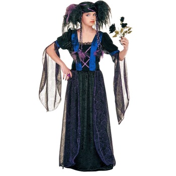Costum carnaval printesa gotica fete 160 cm 12-13 ani Costum carnaval printesa gotica fete 160 cm 12-13 ani