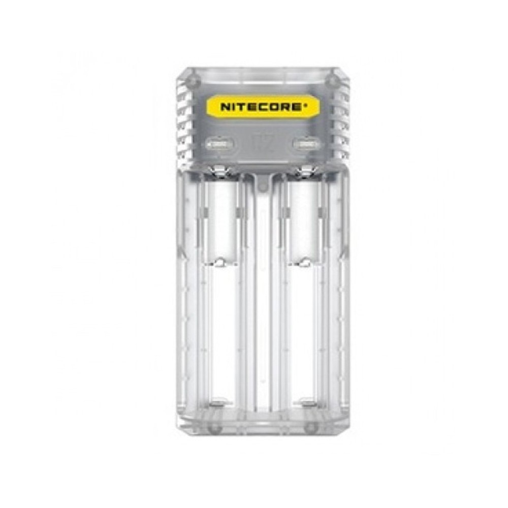 Incarcator rapid cu 2 canale Nitecore q2 2a pentru imr li-ion transparent