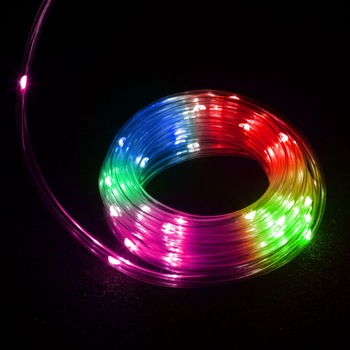 Instalație de Craciun furtun luminos LED - 50 LED-uri multicolor, 5 m, alimentare 3 x AA , IP44 Instalație de Craciun furtun luminos LED - 50 LED-uri multicolor, 5 m, alimentare 3 x AA , IP44