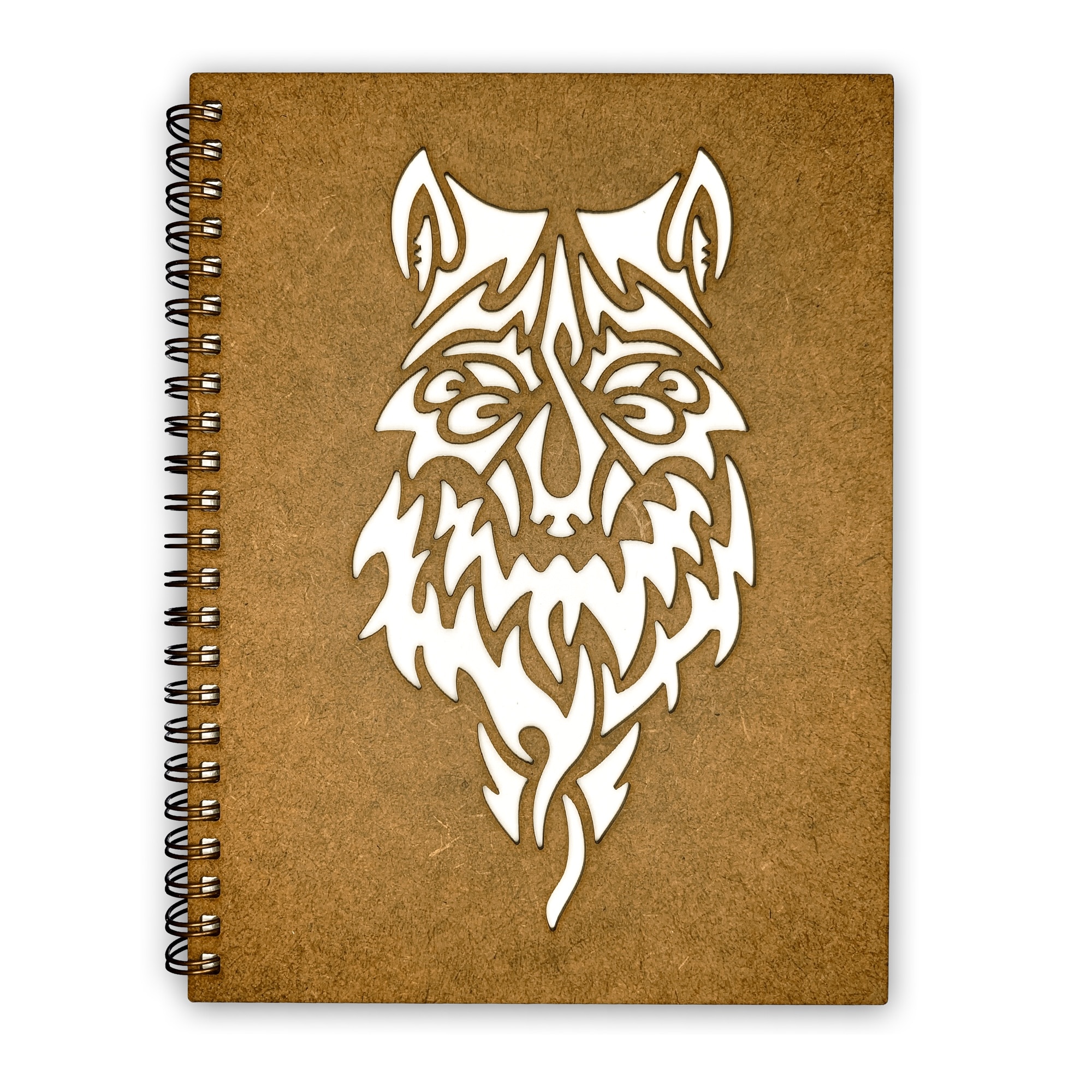 Agenda Lemn Decupata A5 80 file - Lup Tribal