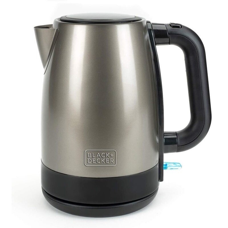 Fierbator de apa din inox BXKE2201E Black & Decker B+DES9580040B, 2200 W, 1.7 litri