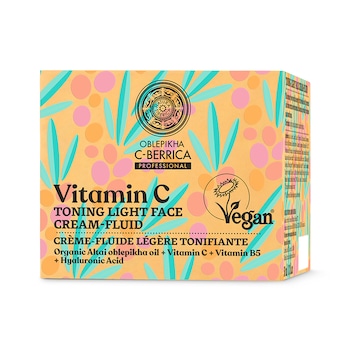 Crema lichida tonifianta pentru fata Natura Siberica Oblepikha C-Berrica, 50 ml Crema lichida tonifianta pentru fata Natura Siberica Oblepikha C-Berrica, 50 ml