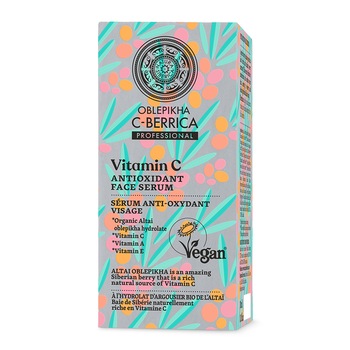 Serum de fata antioxidant Natura Siberica Oblepikha C-Berrica, 30 ml Serum de fata antioxidant Natura Siberica Oblepikha C-Berrica, 30 ml