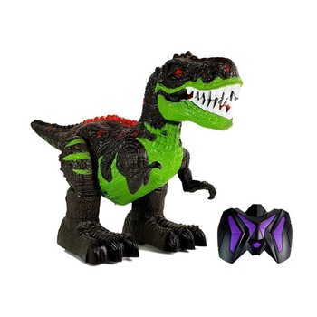 Dinozaur RC interactiv de jucarie, cu telecomanda pentru copii, 7230 Dinozaur RC interactiv de jucarie, cu telecomanda pentru copii, 7230
