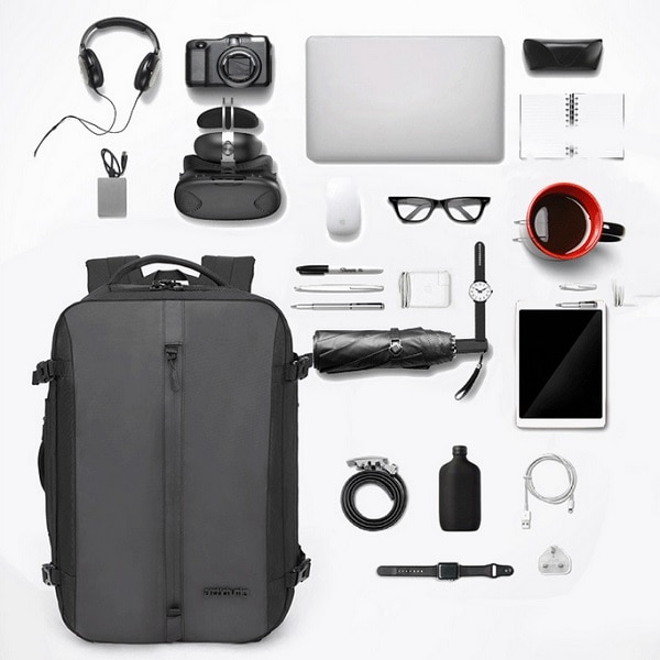 Rucsac laptop Travel Arctic Hunter, impermeabil, 15.6", Albastru