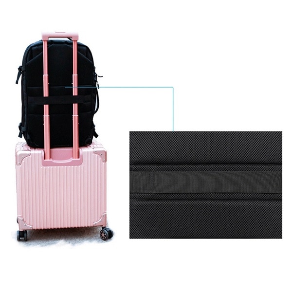 Rucsac laptop Travel Arctic Hunter, impermeabil, 15.6", Albastru