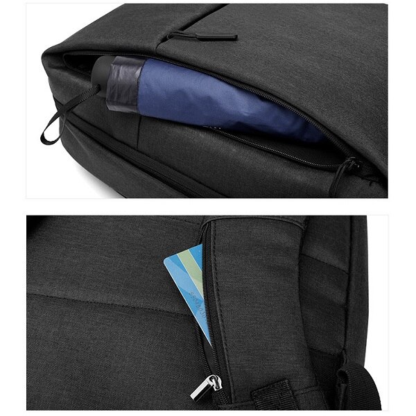 Rucsac laptop Business Arctic Hunter, impermeabil, port USB, 15.6", negru, model AH1701