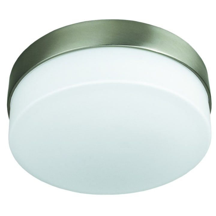 Плафон Lightex PAMELA, Ф185, IP44, 1хЕ27, Бял