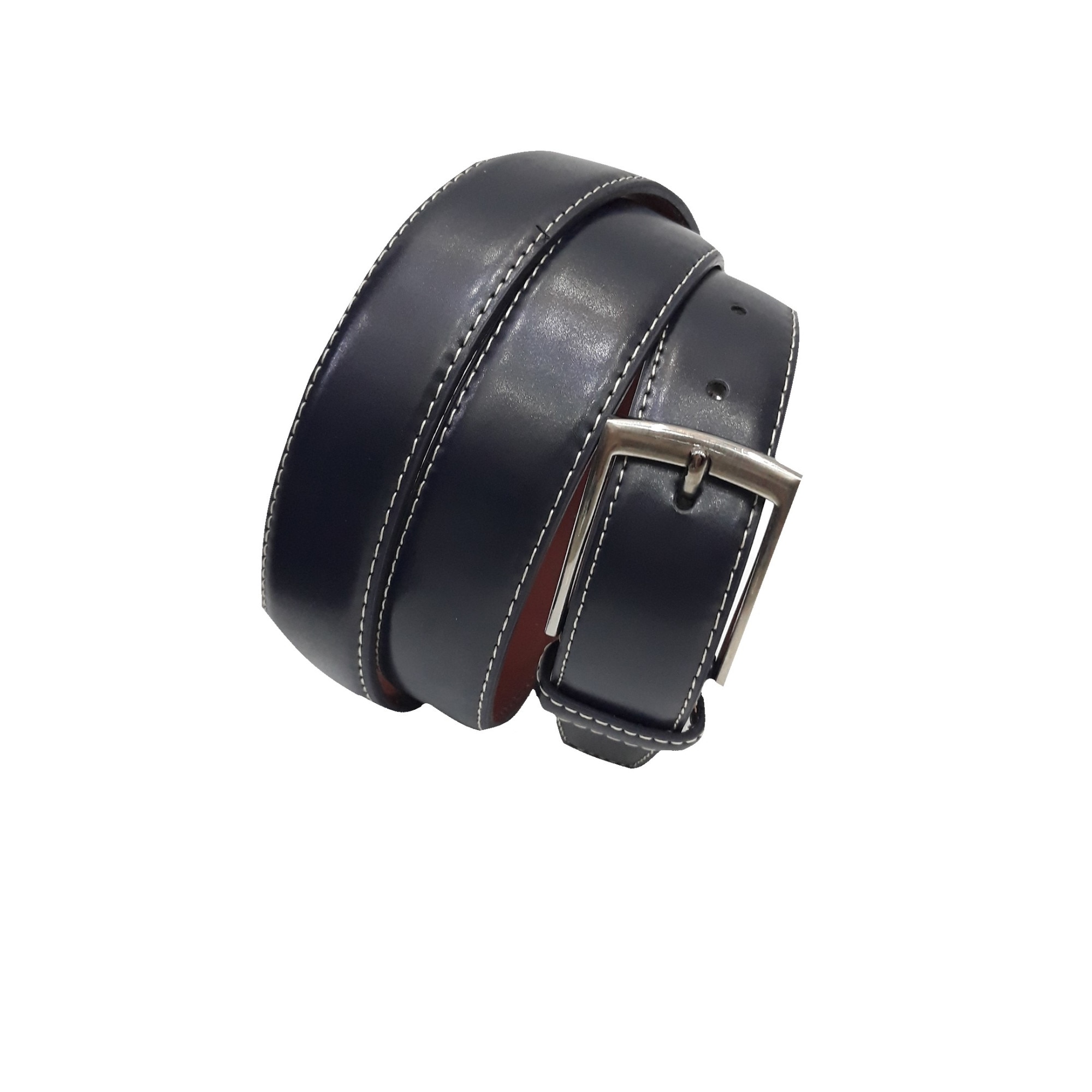 Curea barbati, catarama clasica, Bleumarin